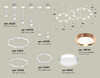 Миниатюра фото потолочный светильник на штанге ambrella light diy spot techno ring xr92212200 | 220svet.ru