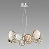 Миниатюра фото подвесная светодиодная люстра odeon light caramella 5416/95l хром | 220svet.ru