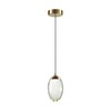 Миниатюра фото подвесной светильник odeon light loop 7159/3l бронзовый | 220svet.ru