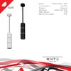 Миниатюра фото подвесной светильник reluce technical 16005-0.9-001il gu10 wt | 220svet.ru