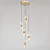 Миниатюра фото подвесной светодиодный светильник delight collection md23001022-5a gold | 220svet.ru