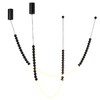 Миниатюра фото потолочный светильник odeon light monella 7149/24cl черный | 220svet.ru