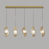 Миниатюра фото подвесной светодиодный светильник delight collection md24030035-5b brass/amber  | 220svet.ru