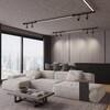 Миниатюра фото светильник диммируемый светодиодный с пультом ду novotech glat 359371 | 220svet.ru