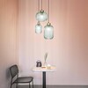 Миниатюра фото подвесной светильник ideal lux mint-2 sp1 verde | 220svet.ru