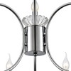 Миниатюра фото подвесная люстра lumion lolina 8155/9 хром | 220svet.ru
