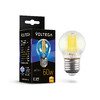 Миниатюра фото светодиодная лампа 6w 3000k e27 voltega globe 7215 | 220svet.ru