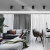 Миниатюра фото накладной светильник loft it tictac 10180 black 4000k | 220svet.ru