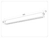 Миниатюра фото трековый светодиодный светильник ambrella light track system magnetic 220v gl1314 | 220svet.ru