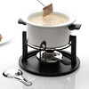 Миниатюра фото набор для фондю kitchencraft deluxe kc из нерж/стали kitchen craft | 220svet.ru