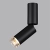 Миниатюра фото потолочный светильник odeon light ligo 7135/8cl черный | 220svet.ru