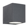 Миниатюра фото уличный настенный светильник ideal lux up ap1 antracite | 220svet.ru