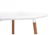 Миниатюра фото обеденная группа woodville уин 80 white / gray 579107 | 220svet.ru