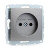 Миниатюра фото розетка 2к mono electric 16a 250v винтовое подключение антрацит 500-002422-116 | 220svet.ru