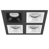 Миниатюра фото d54707060606 светильник lightstar domino quadro мr16 | 220svet.ru