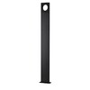 Миниатюра фото уличный светодиодный светильник odeon light nature 6653/10ga черный | 220svet.ru
