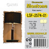 Миниатюра фото настольная лампа lussole  montone lsf-2574-01 | 220svet.ru