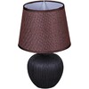 Миниатюра фото настольная лампа reluce 98570-0.7-01 dark brown | 220svet.ru