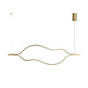 Миниатюра фото подвесной светодиодный светильник delight collection 10682p/l1400 gold | 220svet.ru