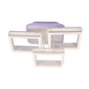 Миниатюра фото потолочная светодиодная люстра profit light 6002/3 wht | 220svet.ru