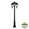 Миниатюра фото садово-парковый фонарь fumagalli ricu bisso/rut 3l dn e26.157.s30.axe27dn | 220svet.ru