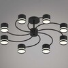 Миниатюра фото люстра reluce 26730-0.3-08 gx53 bk | 220svet.ru