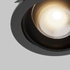 Миниатюра фото встраиваемый светодиодный светильник maytoni lens dl105-12w3k-b | 220svet.ru