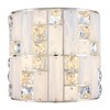 Миниатюра фото бра светодиодная odeon light crossa 5072/28wl золотой | 220svet.ru