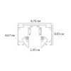 Миниатюра фото шинопровод магнитный встраиваемый arte lamp linea-accessories a473206 | 220svet.ru