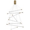 Миниатюра фото подвесной светодиодный светильник odeon light sparky 4369/80l | 220svet.ru