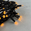 Миниатюра фото гирлянда нить с колпачком 10м желтая 24в, 100 led, провод черный пвх, ip65 ltc pst100cap-11-1y | 220svet.ru
