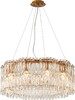 Миниатюра фото подвесная люстра хрустальная 2174/05/10p stilfort, серия admire | 220svet.ru
