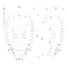 Миниатюра фото бра с фактурным стеклом eurosvet flowers 101015 | 220svet.ru