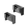 Миниатюра фото заглушка двойная для текстильной ленты maytoni accessories for system parity tra130becduo-b | 220svet.ru