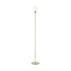 Миниатюра фото торшер ideal lux microphone pt1 ottone | 220svet.ru