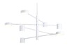 Миниатюра фото подвесная светодиодная люстра ambrella light comfort linetech fl51688 | 220svet.ru