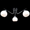 Миниатюра фото потолочная люстра illumico il0713-3csq-24 bk cr libra | 220svet.ru