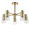 Миниатюра фото потолочная люстра escada diversity 2120/5p gold | 220svet.ru