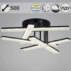 Миниатюра фото светильник потолочный reluce 03749-3.3-05c bk | 220svet.ru