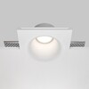 Миниатюра фото встраиваемый светильник maytoni gyps modern dl001-1-01-w | 220svet.ru