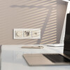 Миниатюра фото розетка ethernet rj-45 werkel перламутровый рифленый w1181013 | 220svet.ru
