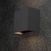 Миниатюра фото уличный настенный светодиодный светильник mantra 7651 | 220svet.ru