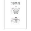 Миниатюра фото настенный светильник arte lamp florizel a1072ap-2ab | 220svet.ru
