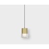 Миниатюра фото подвесной светодиодный светильник italline it014-0203 gold | 220svet.ru