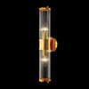 Миниатюра фото подсветка для зеркал crystal lux sancho ap2 gold | 220svet.ru