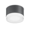 Миниатюра фото уличный светильник ideal lux urano pl1 small antracite | 220svet.ru