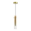 Миниатюра фото подвесной светодиодный светильник odeon light shiny 5062/5lb золотой | 220svet.ru