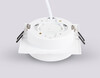 Миниатюра фото встраиваемый светильник ambrella light gx53 acrylic tech tn52421 | 220svet.ru