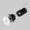 Миниатюра фото встраиваемый светодиодный светильник lightstar spira slim 074446 | 220svet.ru