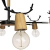 Миниатюра фото люстра на штанге loft it sven 10024/6 black | 220svet.ru